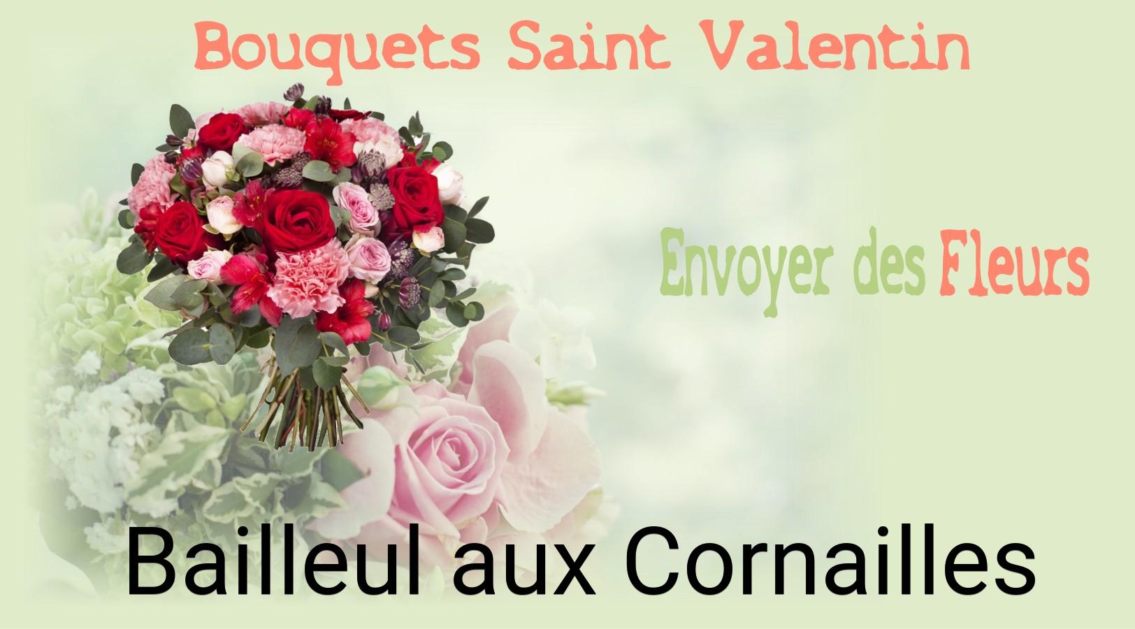 Roses de Saint-Valentin livrées à Bailleul-aux-Cornailles